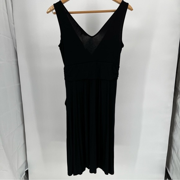 Boden Womens NEW Sleeveless Jersey Midi Dress Size 8L Pockets V-Neck - Picture 8 of 13